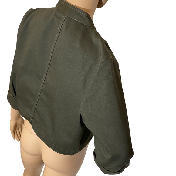 VINTAGE A.C. CLOTHING CROP JACKET  SZ M - Picture 5 of 15